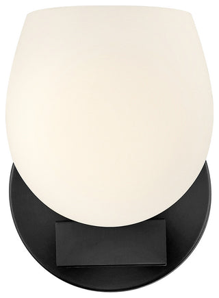 Hinkley Mae Small Single Light Sconce, Black