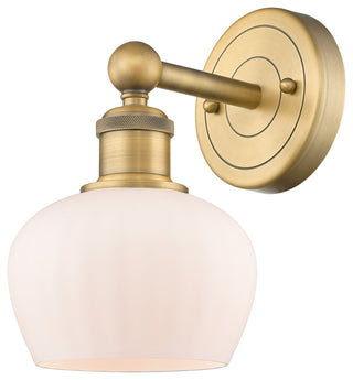 Innovations Fenton 1 6.5" Sconce Brushed Brass