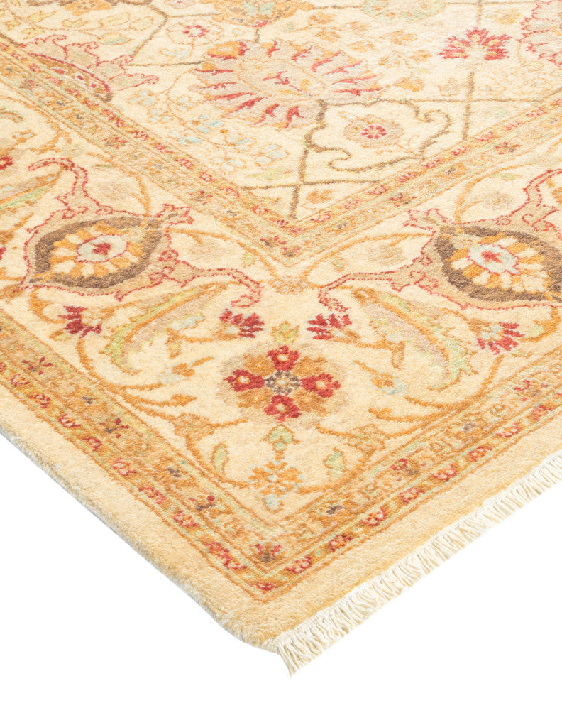 Mogul, One-of-a-Kind Hand-Knotted Area Rug Ivory, 4'1"x5'10"