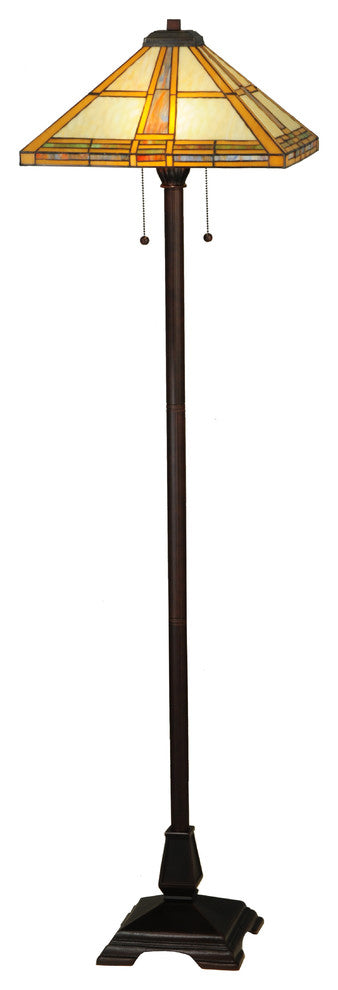 Meyda Lighting138769 62"H Prairie Straw Floor Lamp