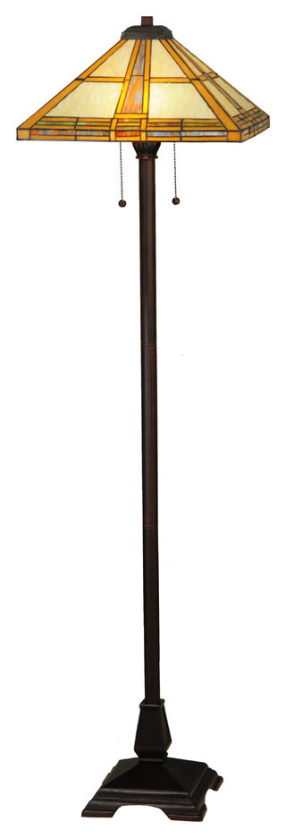 Meyda Lighting138769 62"H Prairie Straw Floor Lamp