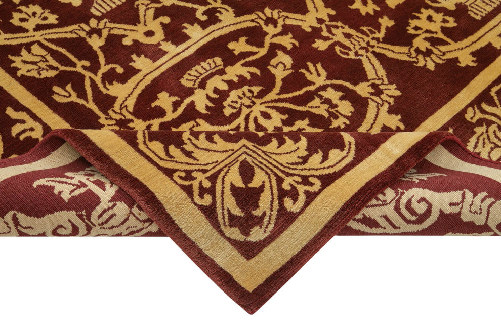 Rug N Carpet - Hand-Knotted Oriental 8' 4" x 10' 0" Decorative Oushak Area Rug