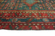 Fine Vintage Distressed Clarissa Navy/Red Runner, 3'7x13'5