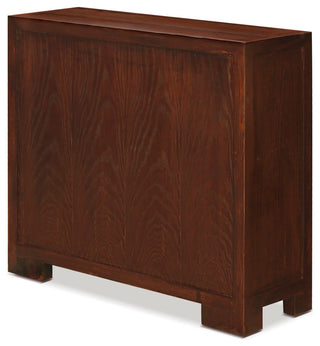 Elmwood Ming Cabinet, Mahogany