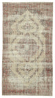 Rug N Carpet - Handmade Oriental 4' 0" x 7' 3" Faded Small Area Rug