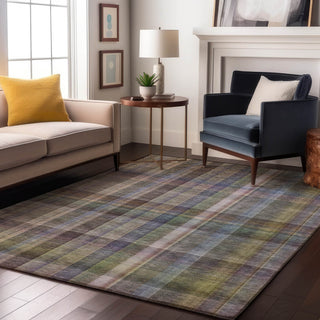 Premium Machine Washable Mayfield AMF534 Pewter 2'6" x 3'10" Rug