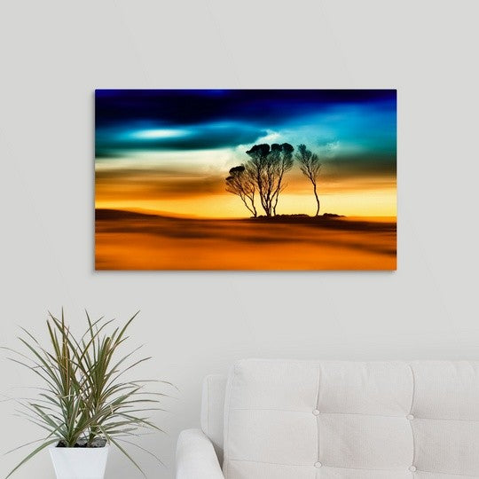 "The Gardens Dream" Wrapped Canvas Art Print, 30"x18"x1.5"