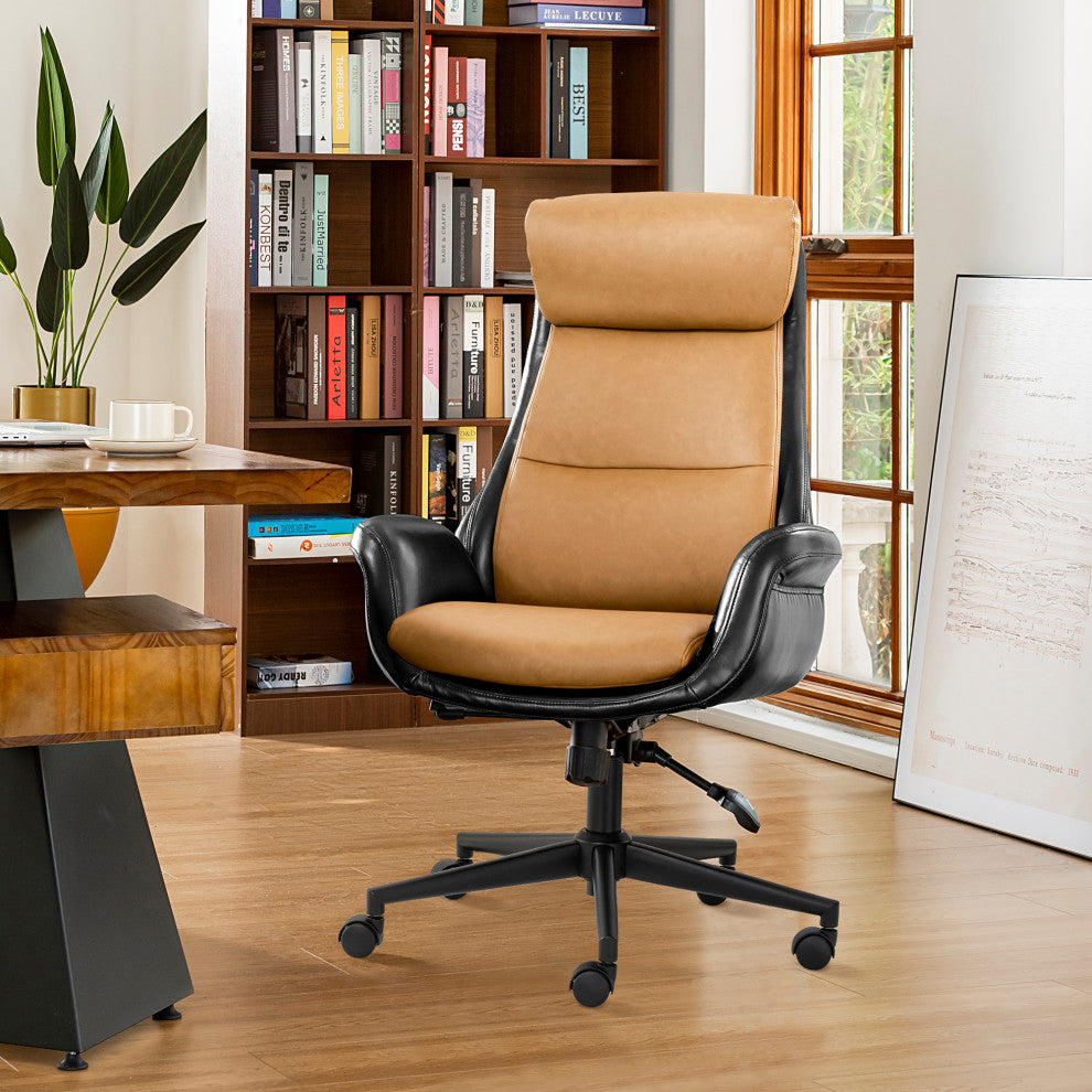 Gaslift Adjustable Swivel Back Office Chair