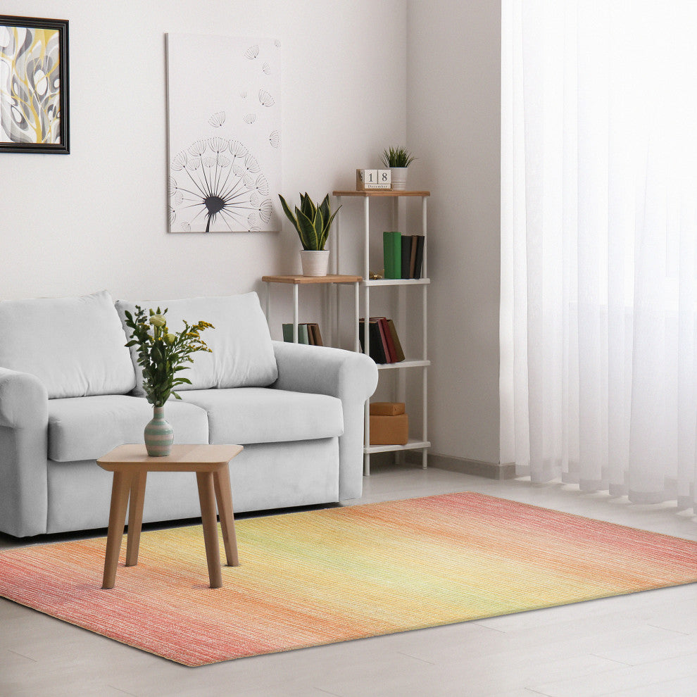 Aruba Ombre Indoor Rug, Blush, 8'3"x11'6"