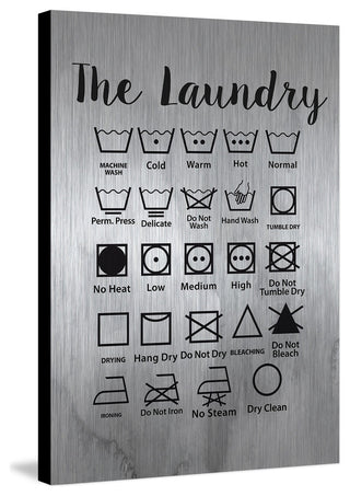 "The Laundry" Painting Print on Brushed Aluminum
