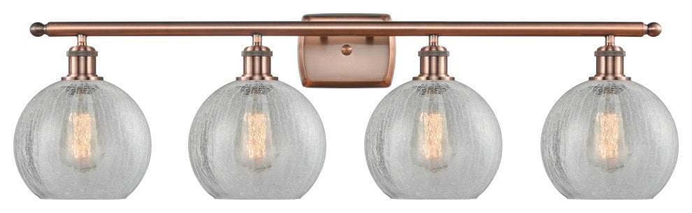 Innovations Lighting 516-4W-AC-G125-8 Athens 4 Light 36" Bath Vanity Light
