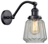INNOVATIONS LIGHTING 515-1W-BK-G142 Chatham 1 Light Sconce