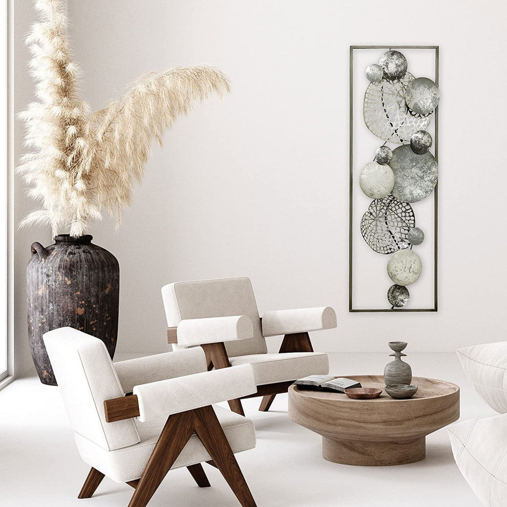 Abstract Dots Botanical Wall Decor, 35"