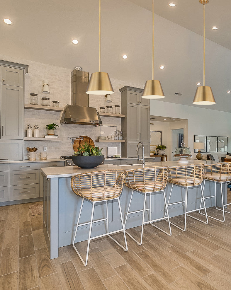 Z-Lite 2307-12 Lilly 12"W Pendant - Matte Black