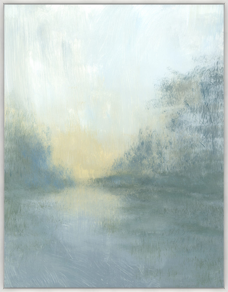 Green Fog I, 54 x 70