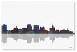 'Buffalo, New York Skyline' Canvas Art by Marlene Watson