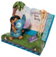 Jim Shore Ohana Means Family Polyresin Lilo & Stitch Story Book 6010087