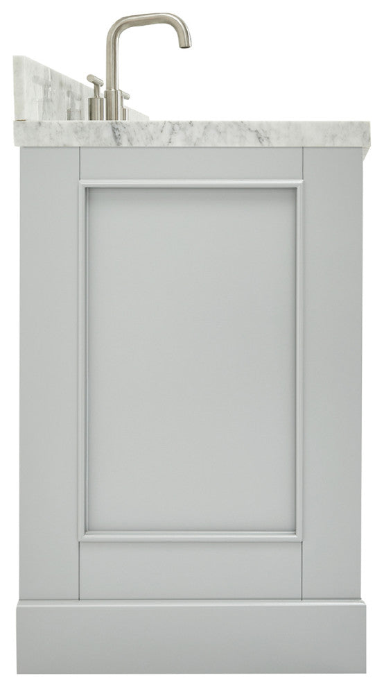 Ariel Stafford 37" Single Right Offset Rectangle Sink Bathroom Vanity