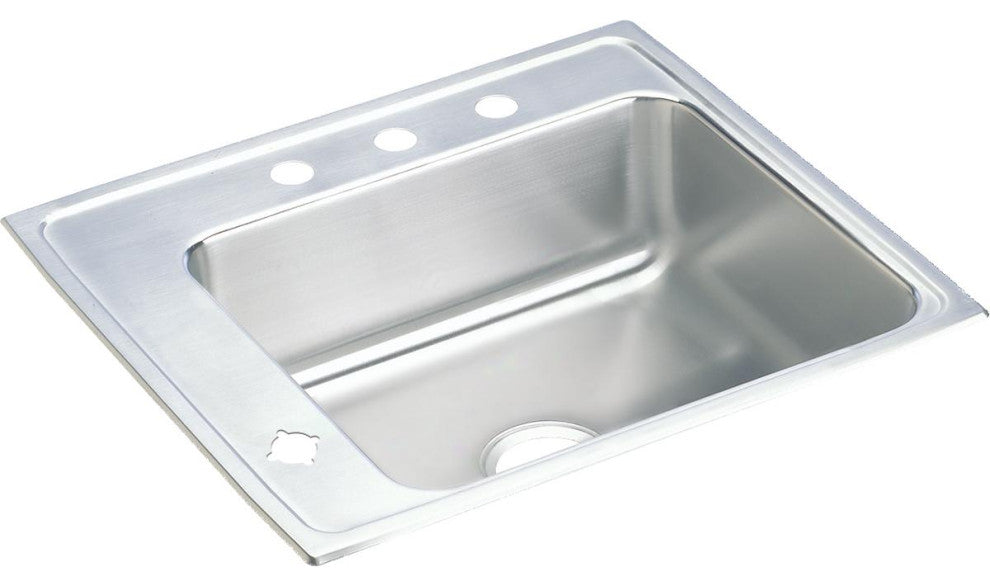 DRKR2220L3 Lustertone Classic Stainless Steel 22" Drop-in Classroom Sink