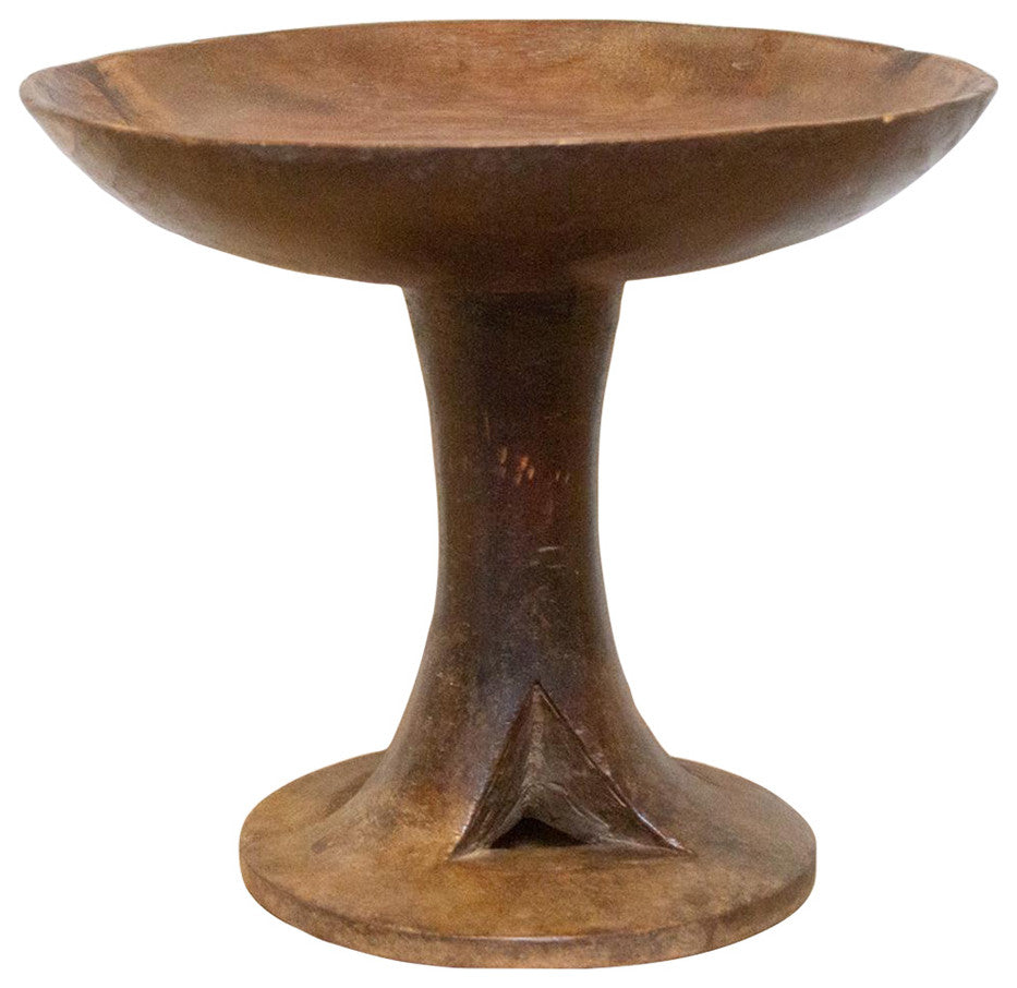 Small Vintage Naga Round Table