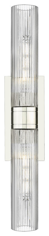 Boreas 2 24" Bath Vanity-Light Polished Nickel