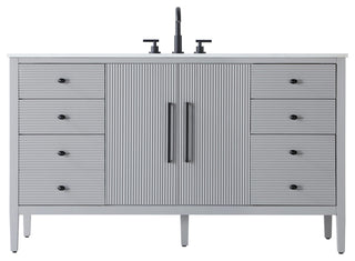 Elegant Lighting VF29660 Blakely 60" - Gray