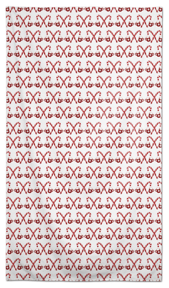 Candy Cane Hot Chocolate 58x102 Tablecloth