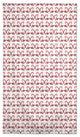Candy Cane Hot Chocolate 58x102 Tablecloth