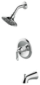 Jacuzzi PV42 Piccolo Tub and Shower Trim Package - Chrome