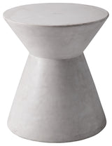 Astley End Table, White
