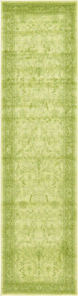 Rug Unique Loom La Jolla Light Green Runner 2' 7 x 10' 0