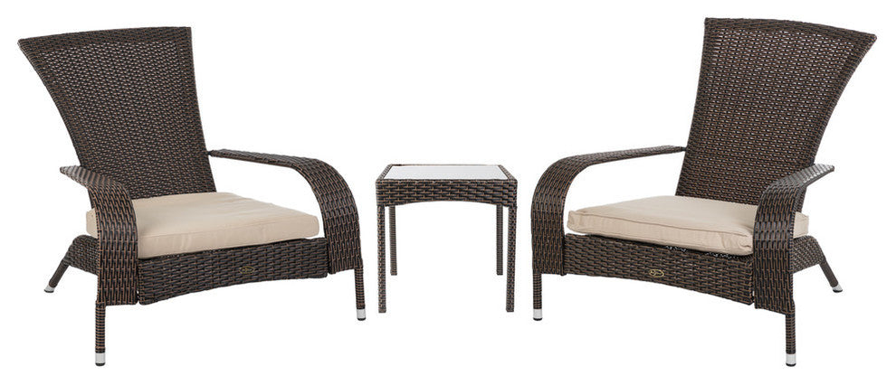 3-Piece Coconino Wicker Chat Set
