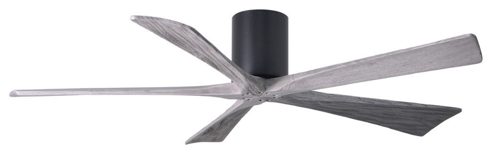 Matthews Fan, Irene-5H Ceiling Fan, Matte Black, 60", Barn Wood