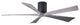 Matthews Fan, Irene-5H Ceiling Fan, Matte Black, 60", Barn Wood