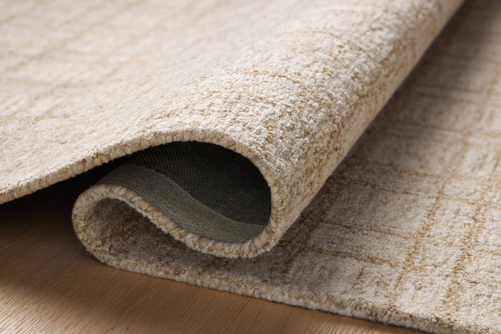 Chris Loves Julia x Loloi Polly Khaki / Sand 18" x 18" Sample Rug