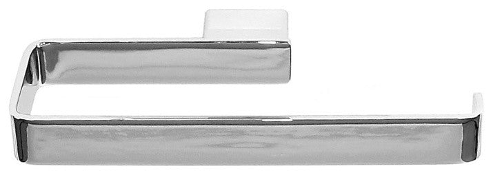 Square Polished Chrome Towel Ring