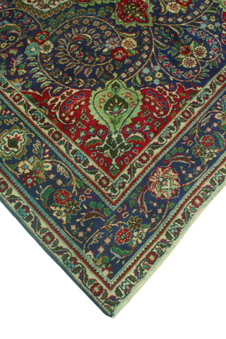 Fine Vintage Distressed Raedpath Navy/Beige Rug, 6'9 x 9'6