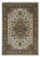 Augustus Center Medallion Indoor Area Rug, Beige, 7'10"x10'10"