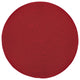 Capel Manteo Dark Red 0050_530 Braided Rugs - 5' 6" Round