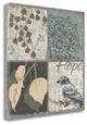 "Bird 4 Patch IV" By Anita Phillips, Giclee Print on Gallery Wrap Canvas