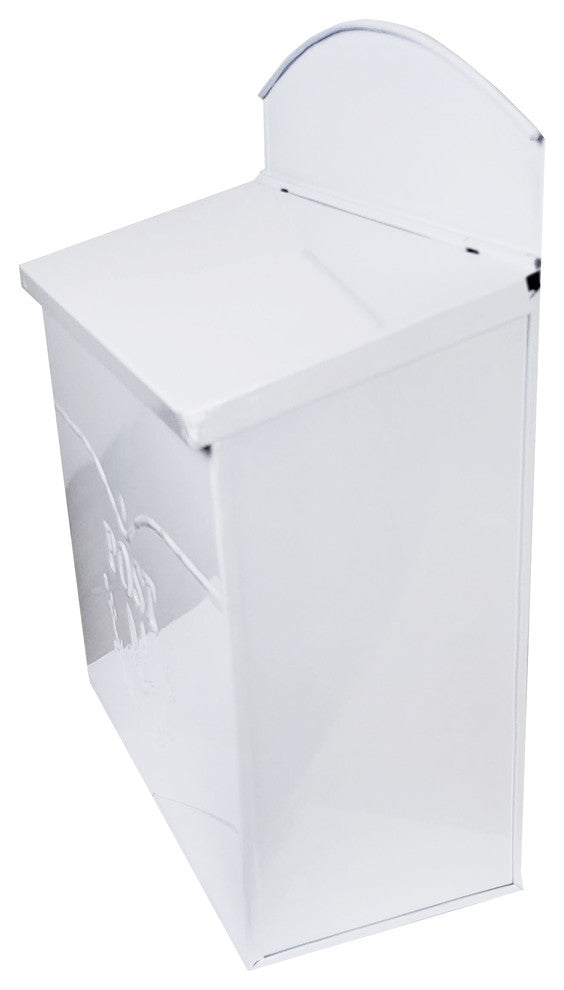 NACH Chelsea Post Mailbox, White