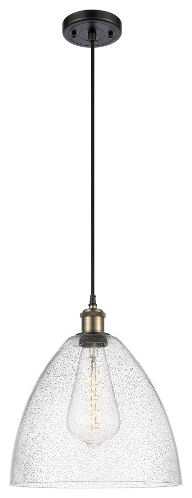INNOVATIONS LIGHTING 516-1P-BAB-GBD-124-LED Ballston Dome Mini Pendant