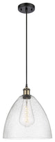 INNOVATIONS LIGHTING 516-1P-BAB-GBD-124-LED Ballston Dome Mini Pendant