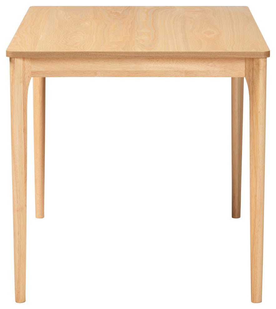 Shurik Wood Dining Table, Natural Oak