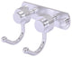 Mercury 2 Position Multi Hook with Groovy Accent, Satin Chrome