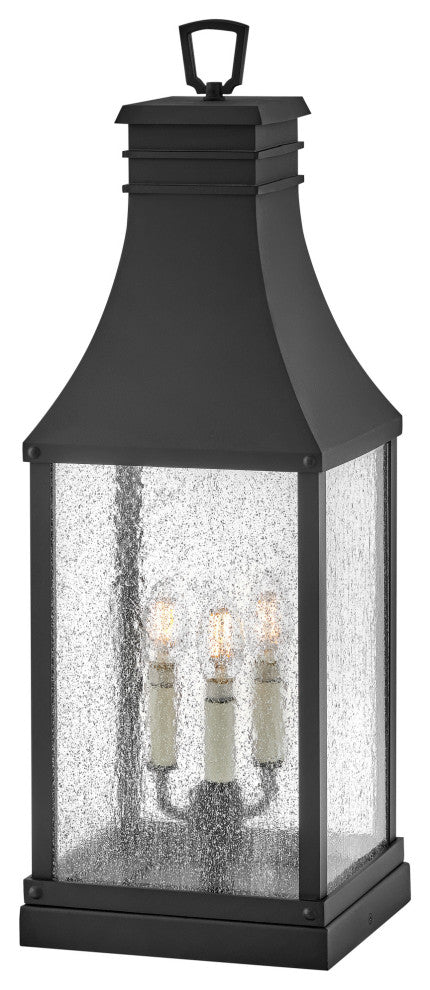 Hinkley Lighting 17467-LV Beacon Hill 12v 10.5w 3 Light 27" Tall - Museum Black