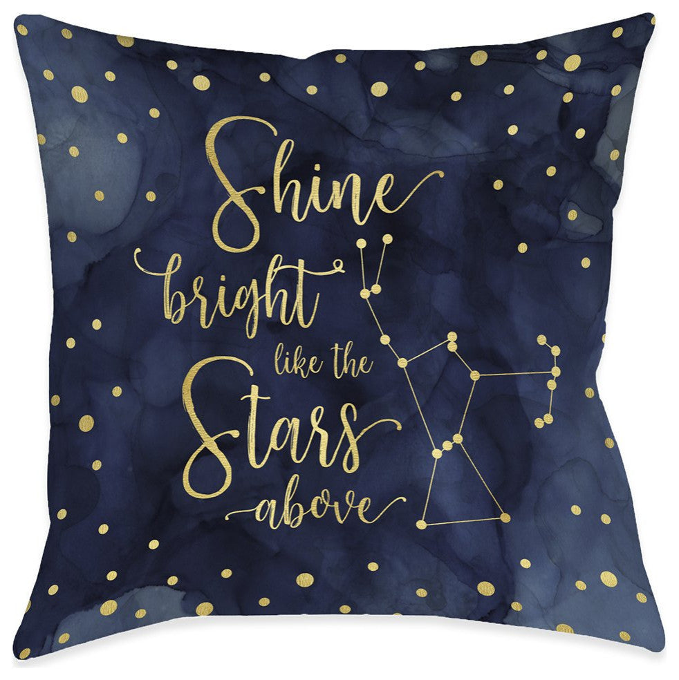 Laural Home Shine Bright 18" X 18" Indoor Decorative Pillow