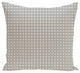 Retro Funk Geometric Print Pillow, Classic Gray, 18"x18"