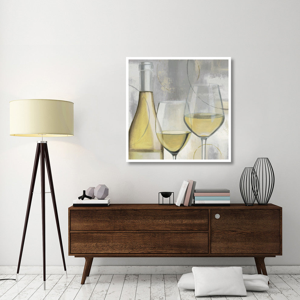 "Taste Appeal White II" Digital Paper Print by James Wiens, 42"x42"
