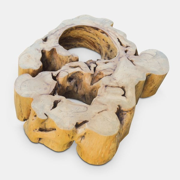 Ficus Wood Coffee Table Base
